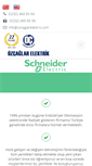 Mobile Screenshot of ozcaglarelektrik.com